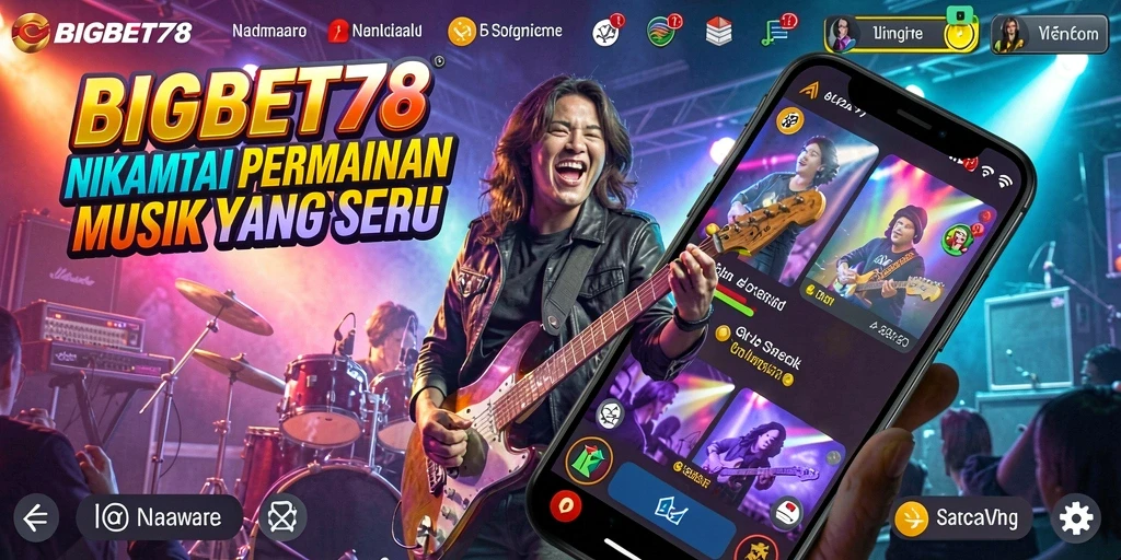 Screenshot utama BIGBET78 dengan gameplay yang menarik dan penuh warna.