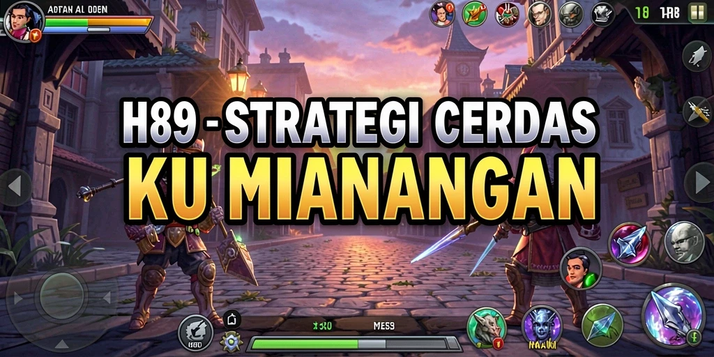 Gameplay H89 menampilkan pertempuran strategi yang mendebarkan dan intens.