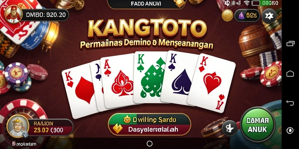 Gameplay Domino yang seru dan mengasyikkan dalam KANGTOTO.