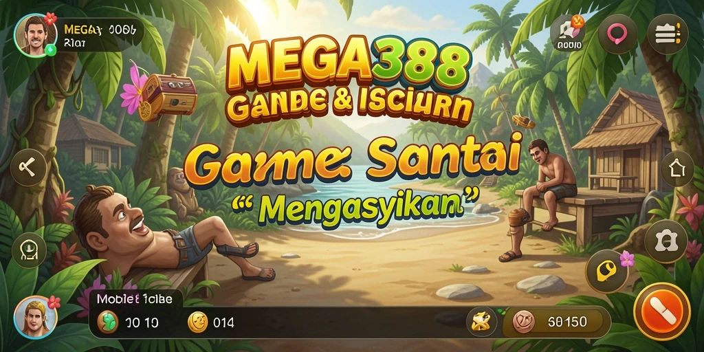 Tampilan gameplay seru dari MEGA388 dalam suasana santai.