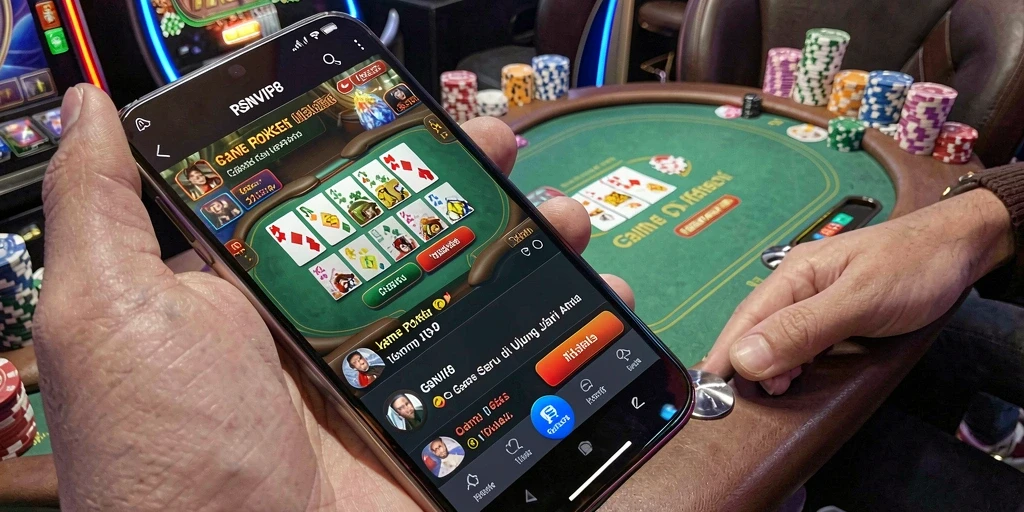 Gameplay menarik RSNVIP8 yang menunjukkan keseruan bermain Poker.
